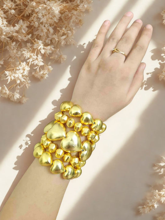 Ishhaara Stack Of Five Bracelets