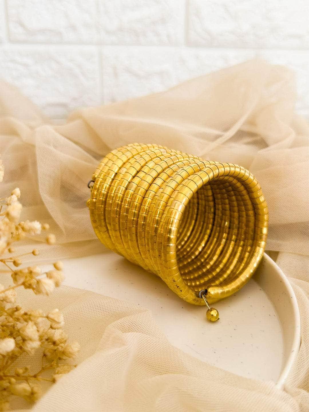 Ishhaara Stackable Bracelets Gold