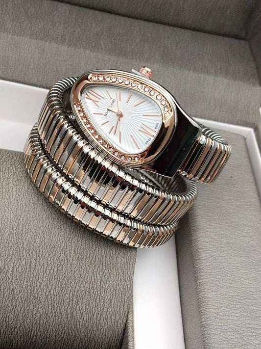 Ishhaara Stainless Steel Bracelet Style Straps Watch