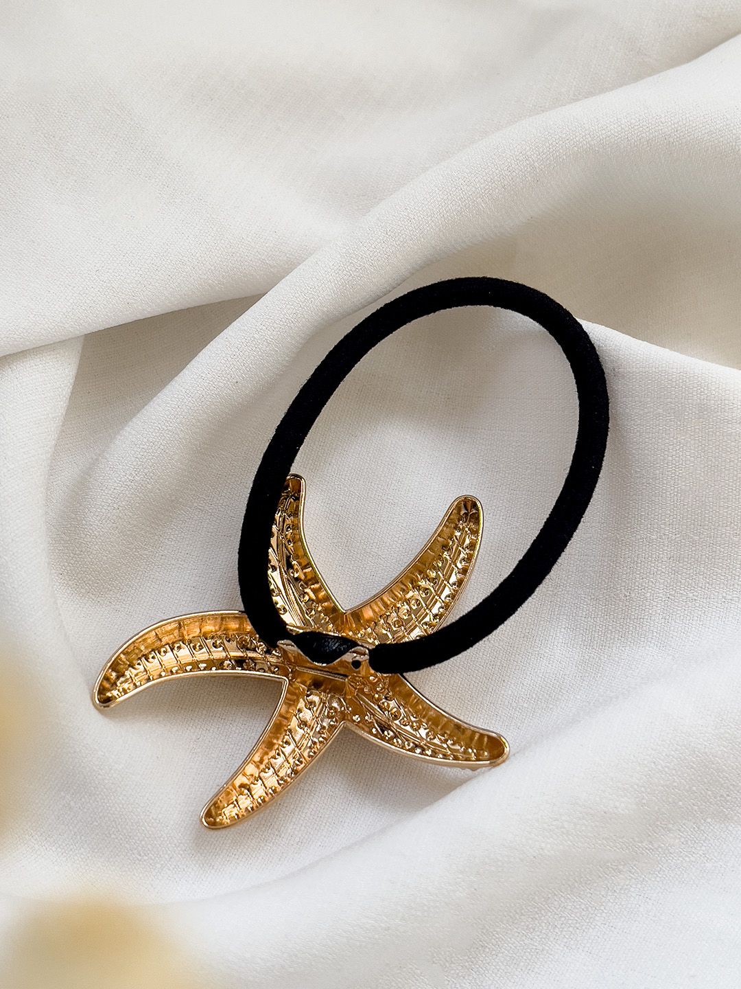 Ishhaara Star Shaped Stainless Steel Rubber Band