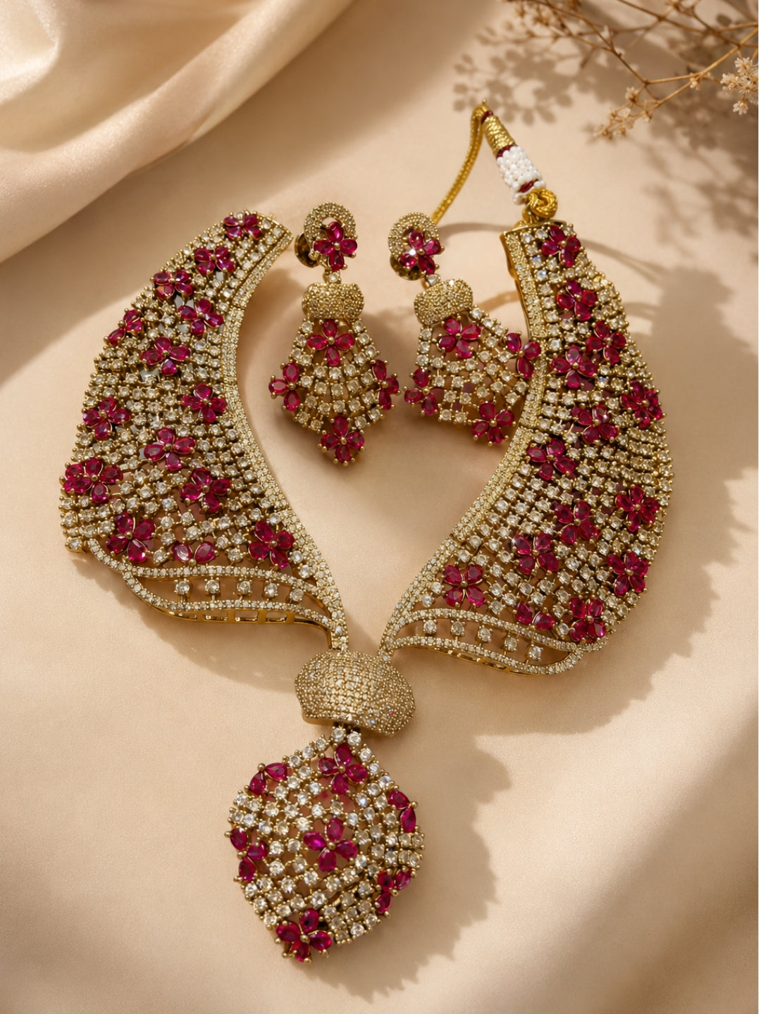 Ishhaara Statement Bridal Choker Neckalce
