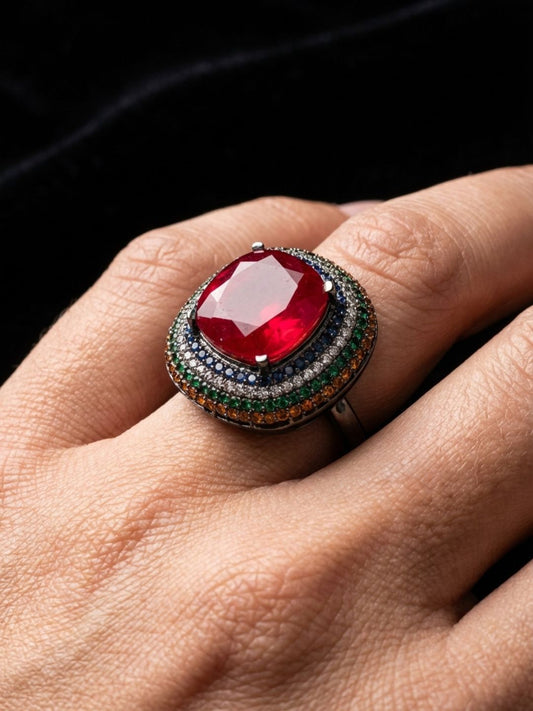 Ishhaara Statement Glam Ring