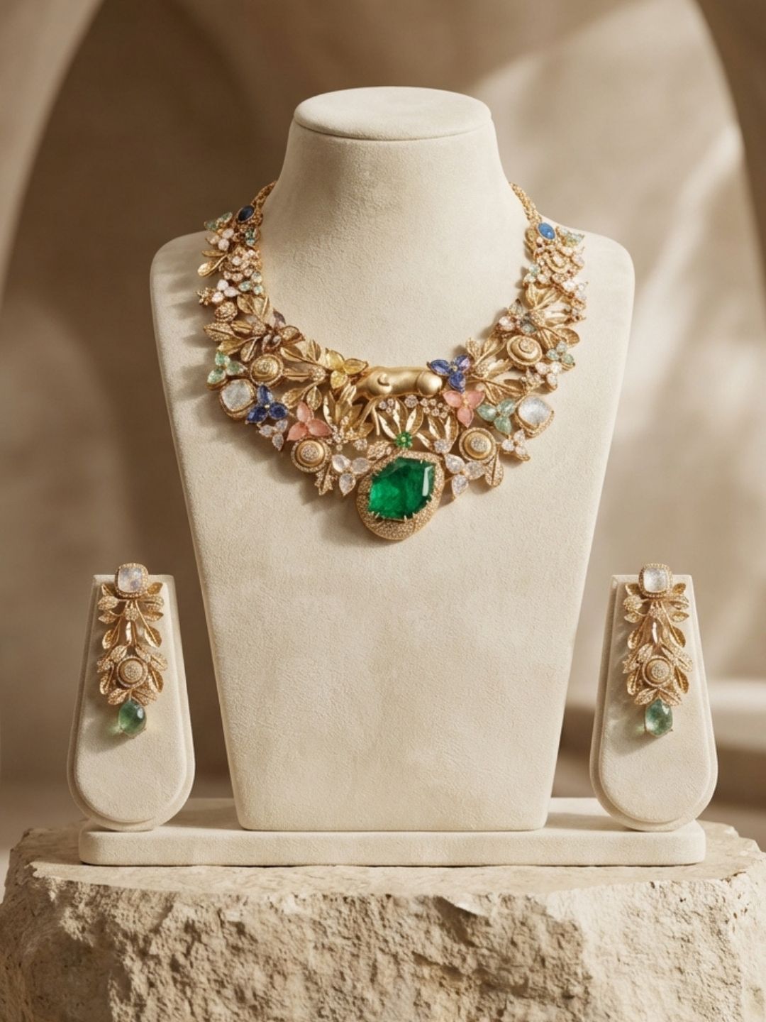 Ishhaara Statement Navira Necklace