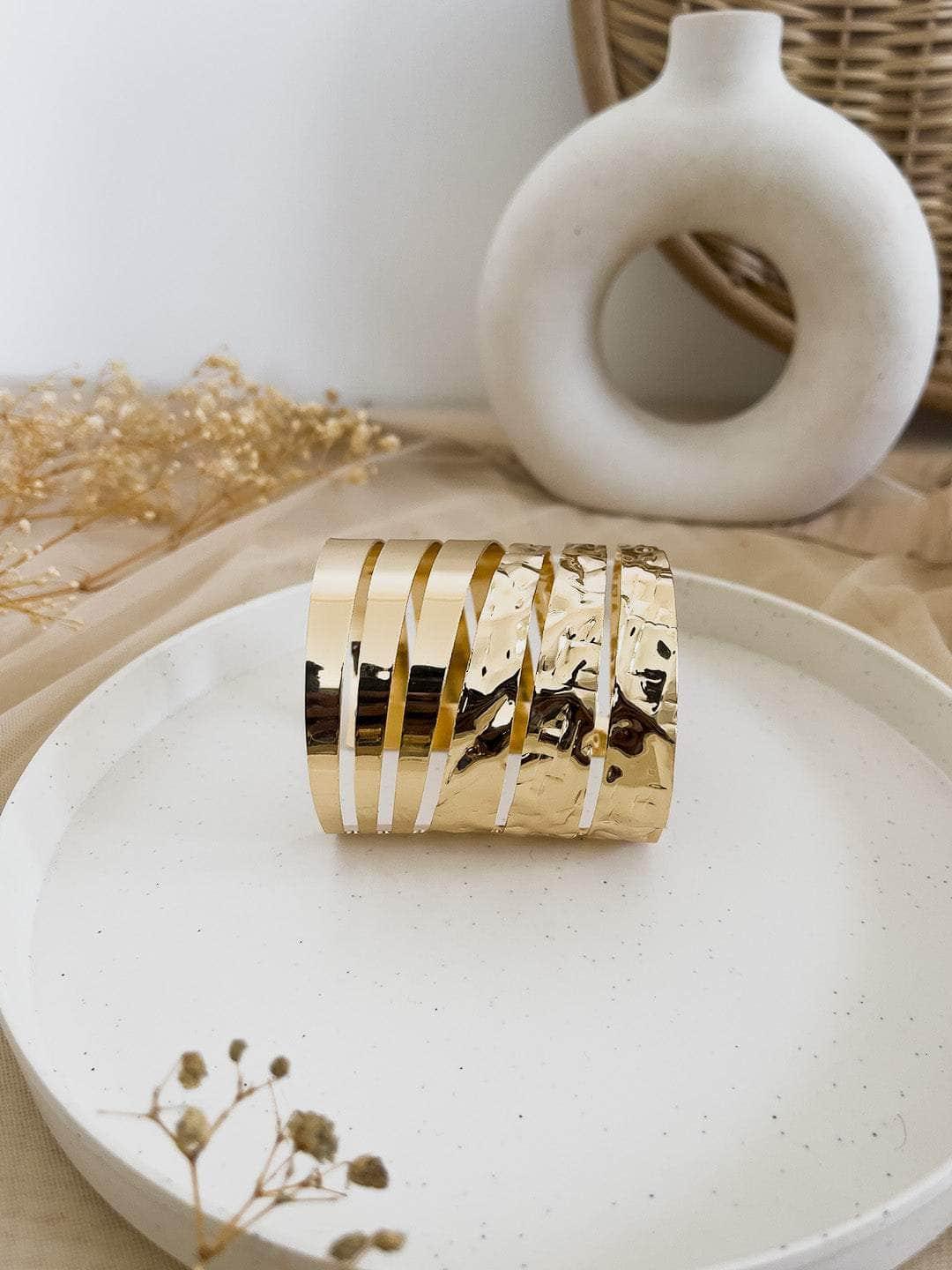 Ishhaara Statement Twiggy Cuff Bracelet