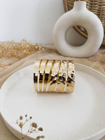 Ishhaara Statement Twiggy Cuff Bracelet