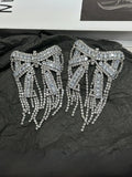 Ishhaara Statement Zircon Bow Earring