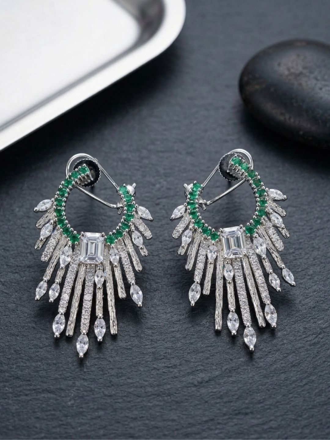 Ishhaara Steffi Cluster Earrings
