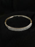 Ishhaara Stone Studded Bangle Style Bracelet
