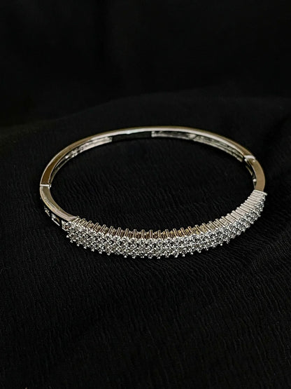 Ishhaara Stone Studded Bangle Style Bracelet