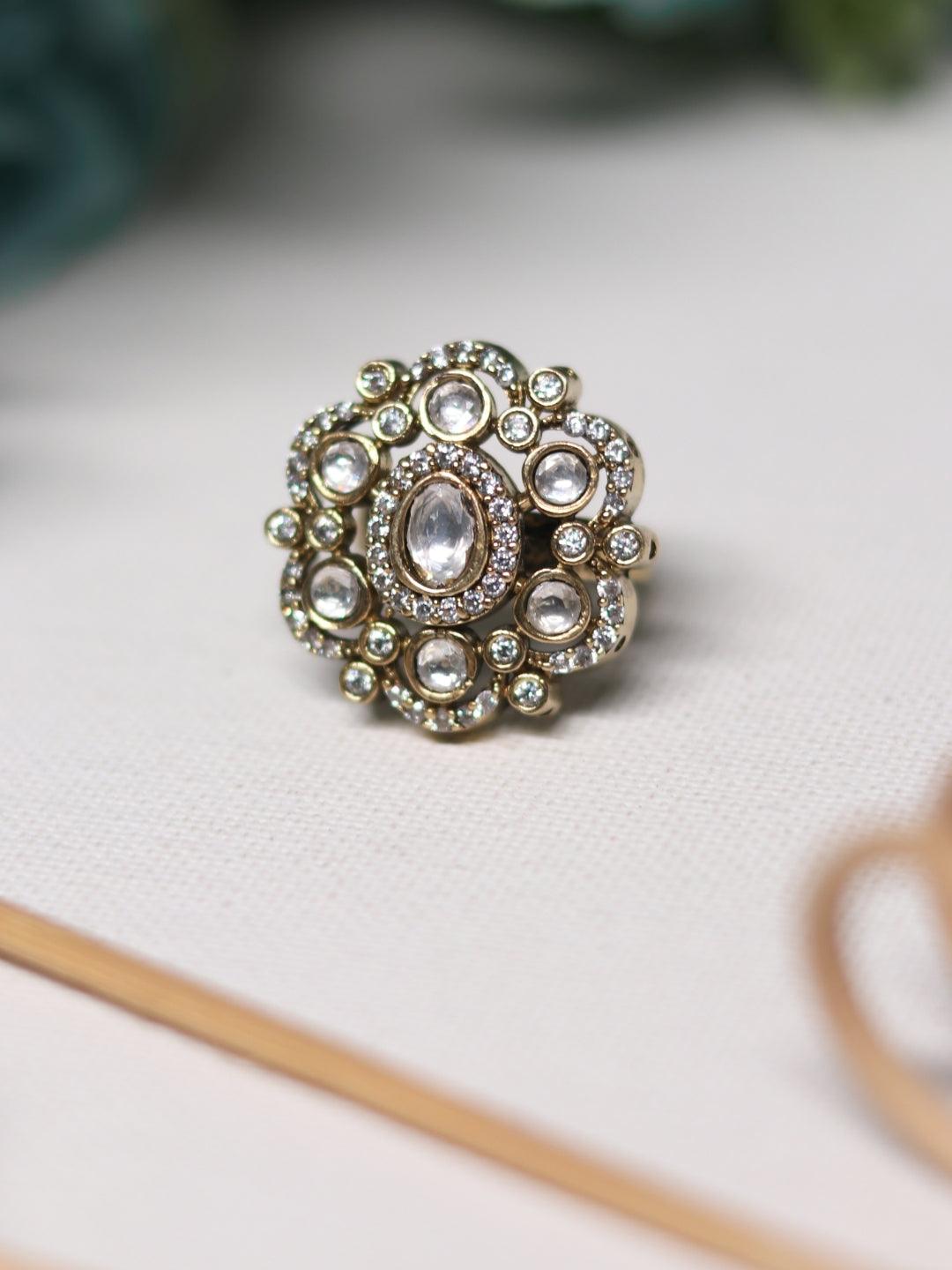 Ishhaara Stunning Victorian Ring