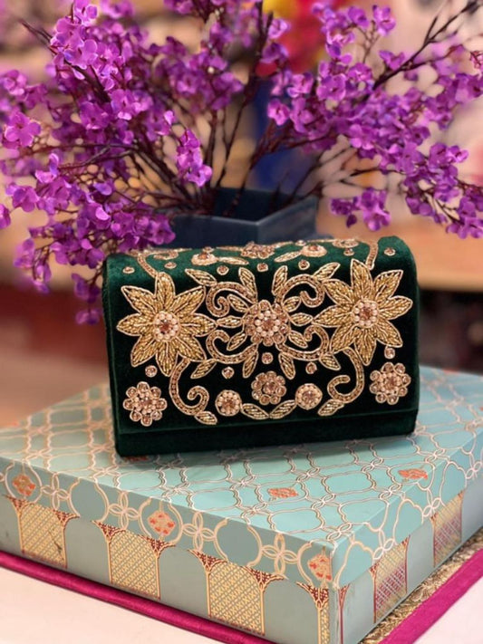 Ishhaara Stylish Handwork Clutches