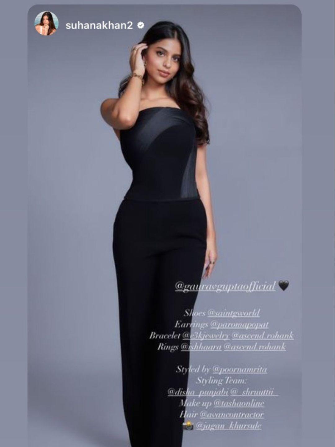 Ishhaara Suhana Khan In Intricate Designer Ring