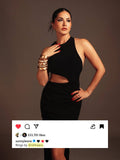 Ishhaara Sunny Leone In Gold Plated Slip On Bracelets