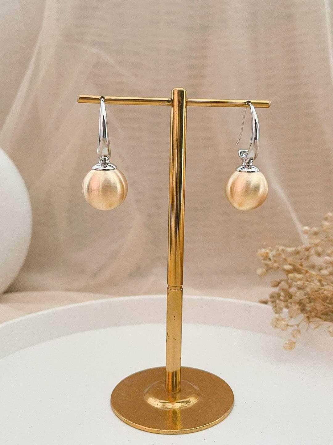 Ishhaara Swarovski Pearl Earrings