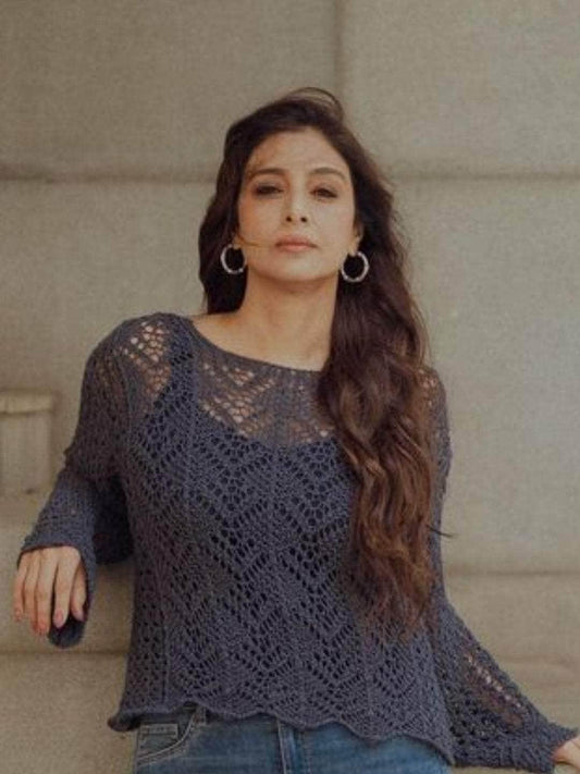 Ishhaara Tabu In Delicate Huggie Silver Hoop