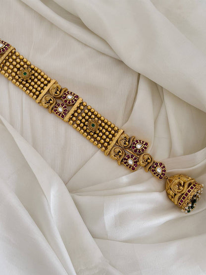 Ishhaara Temple Peacock Jada