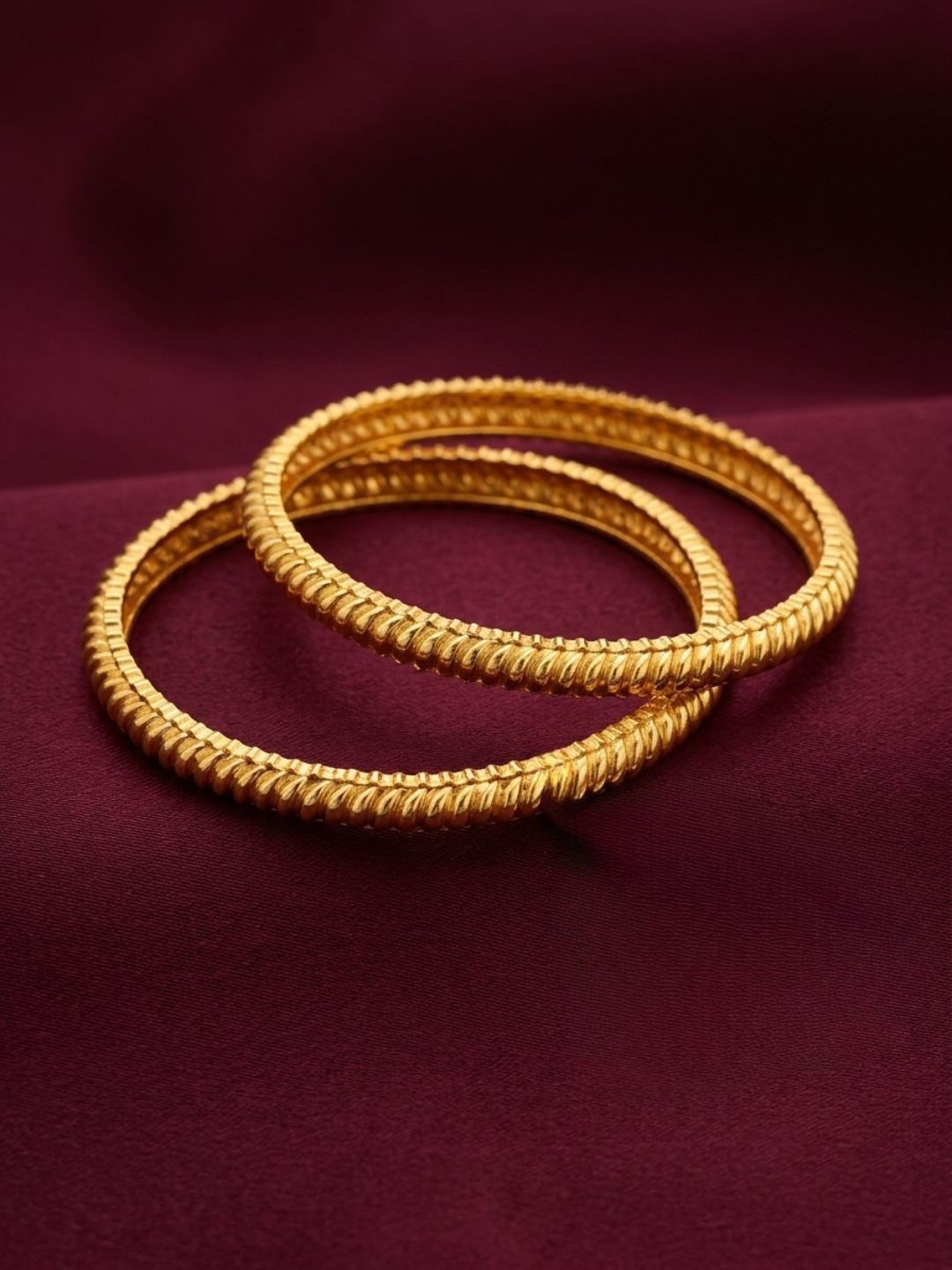 Ishhaara Textured Kada Bangles