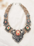 Ishhaara The Florid Knotted Jute Necklace