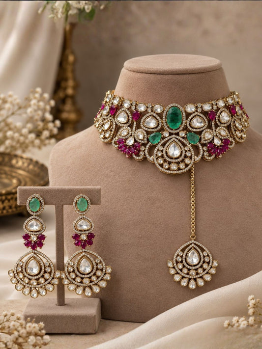 Ishhaara The Royal Heirloom Statement Choker