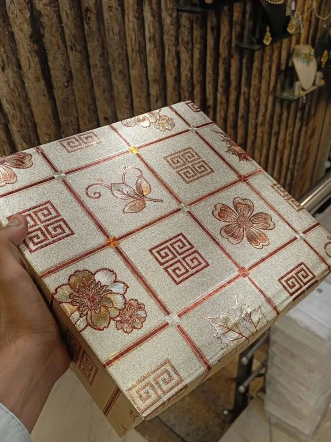 Buy Three Rods Bangle Box Organiser With Colourful Bangles Online ...