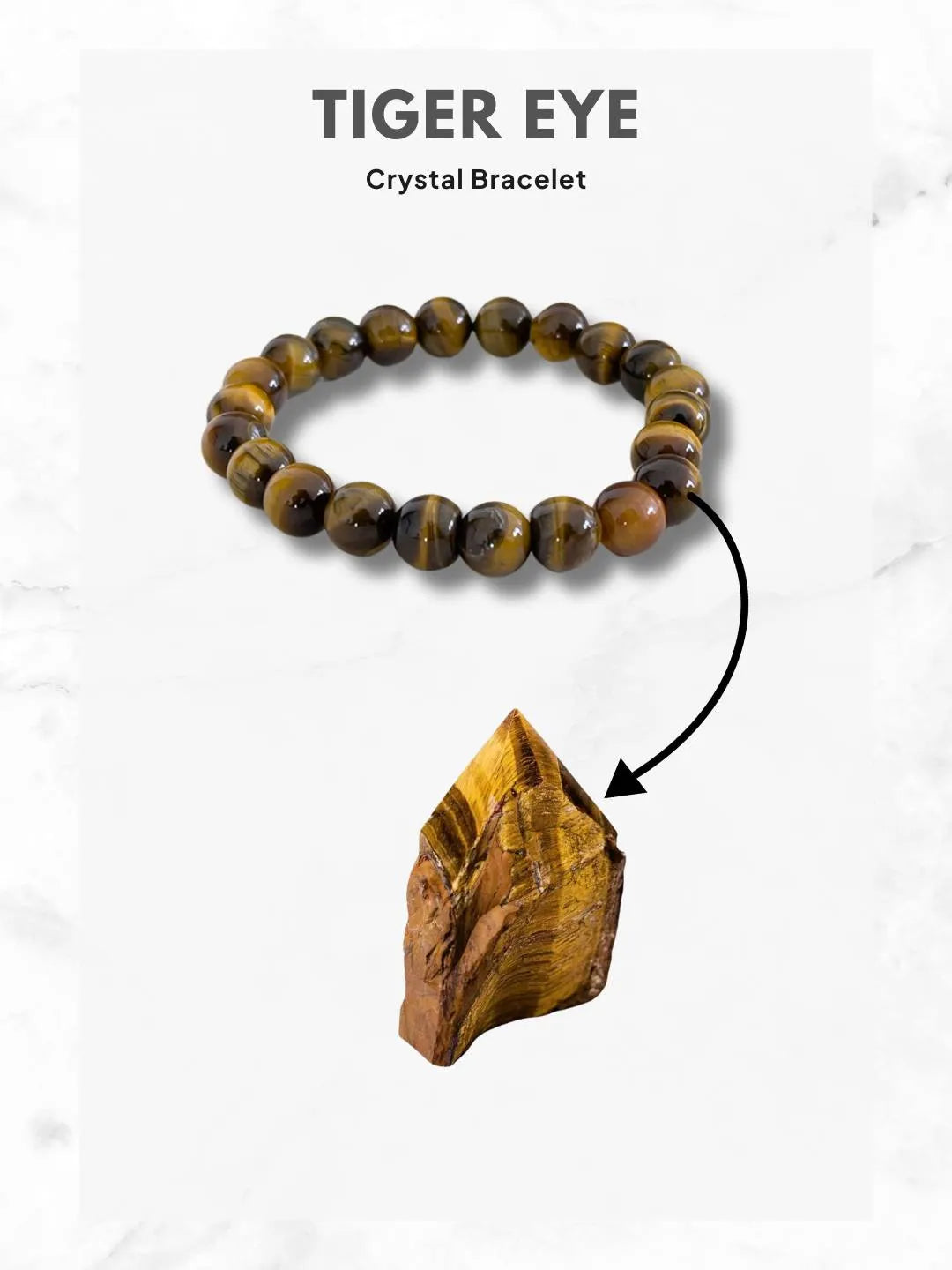 Ishhaara Tiger Eye Crystal Bracelet