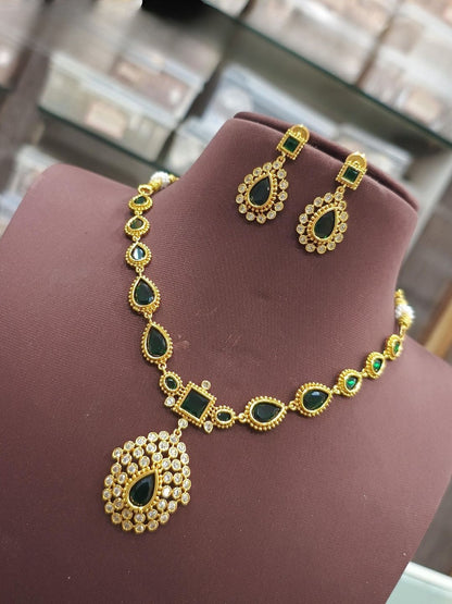 Ishhaara Traditional Ethnic Stone Necklace