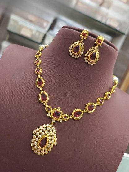 Ishhaara Traditional Ethnic Stone Necklace