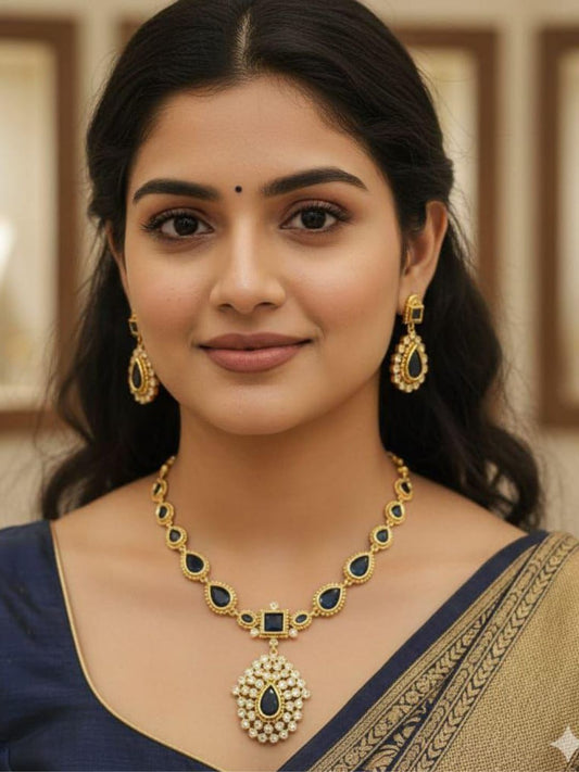 Ishhaara Traditional Ethnic Stone Necklace