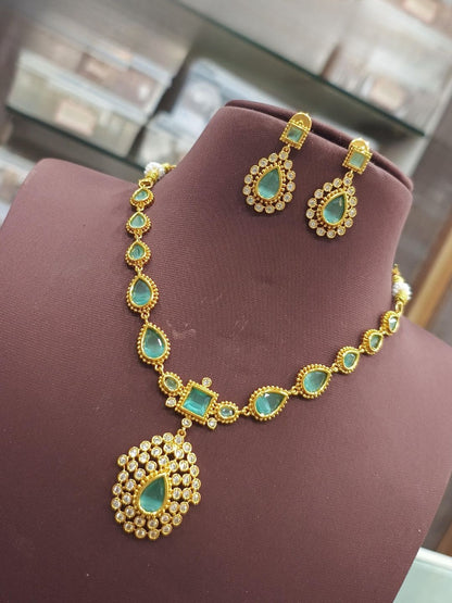 Ishhaara Traditional Ethnic Stone Necklace