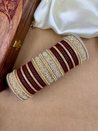Ishhaara Traditional Fancy Cubic Zirconia Bangles