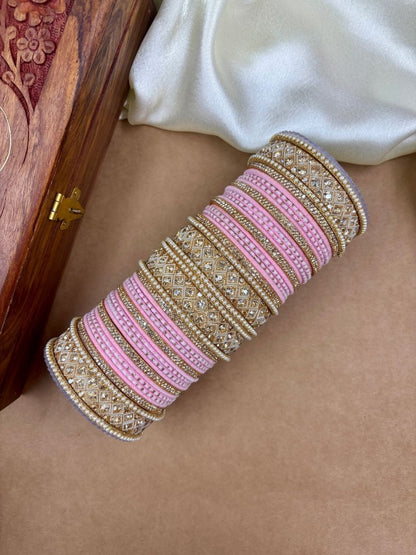 Ishhaara Traditional Fancy Cubic Zirconia Bangles