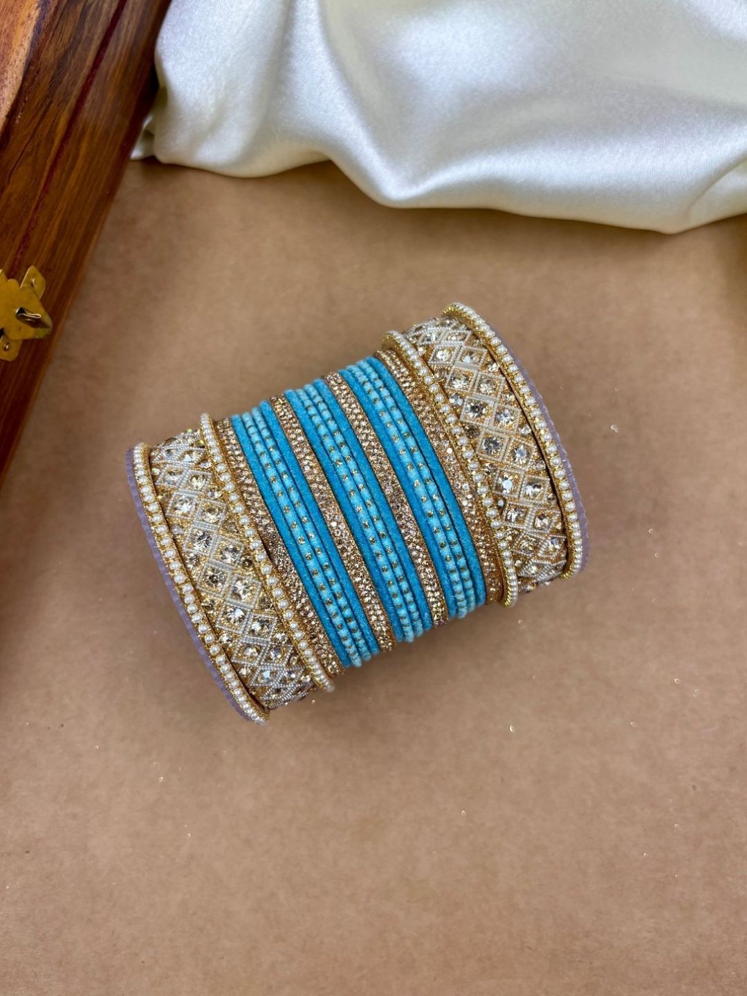 Ishhaara Traditional Fancy Cubic Zirconia Bangles