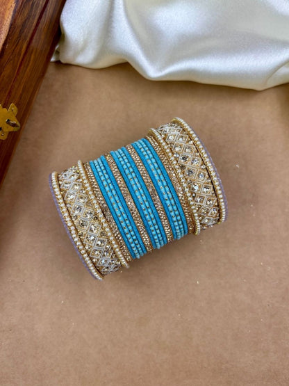 Ishhaara Traditional Fancy Cubic Zirconia Bangles