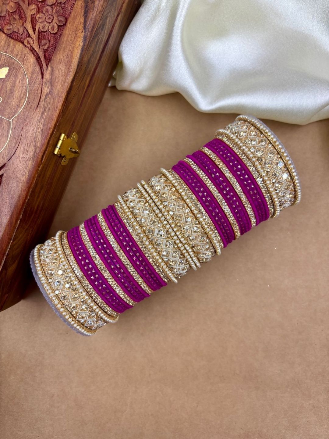 Ishhaara Traditional Fancy Cubic Zirconia Bangles