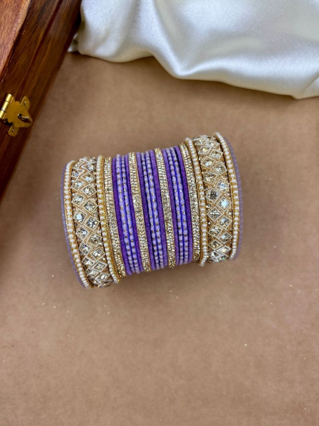 Ishhaara Traditional Fancy Cubic Zirconia Bangles
