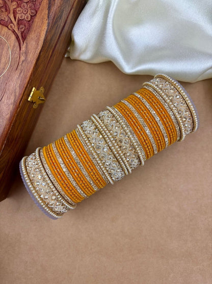 Ishhaara Traditional Fancy Cubic Zirconia Bangles