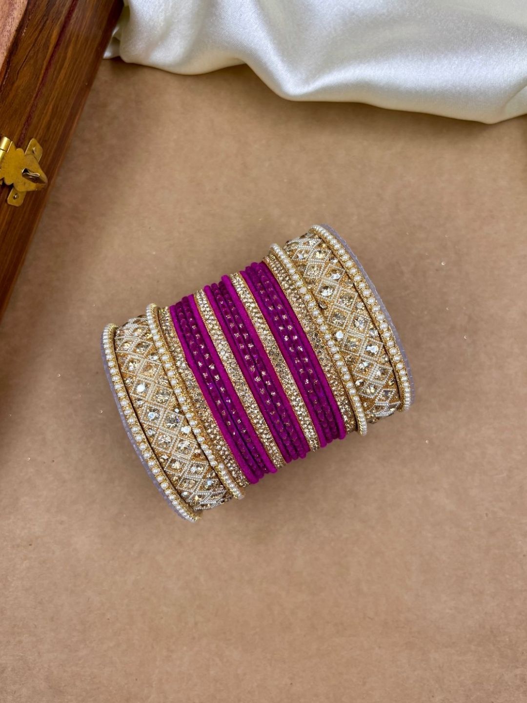 Ishhaara Traditional Fancy Cubic Zirconia Bangles