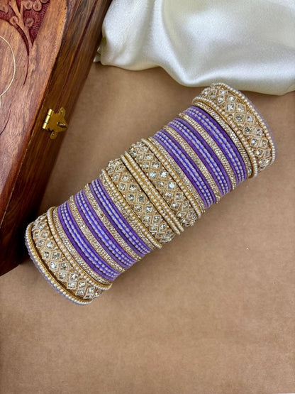 Ishhaara Traditional Fancy Cubic Zirconia Bangles