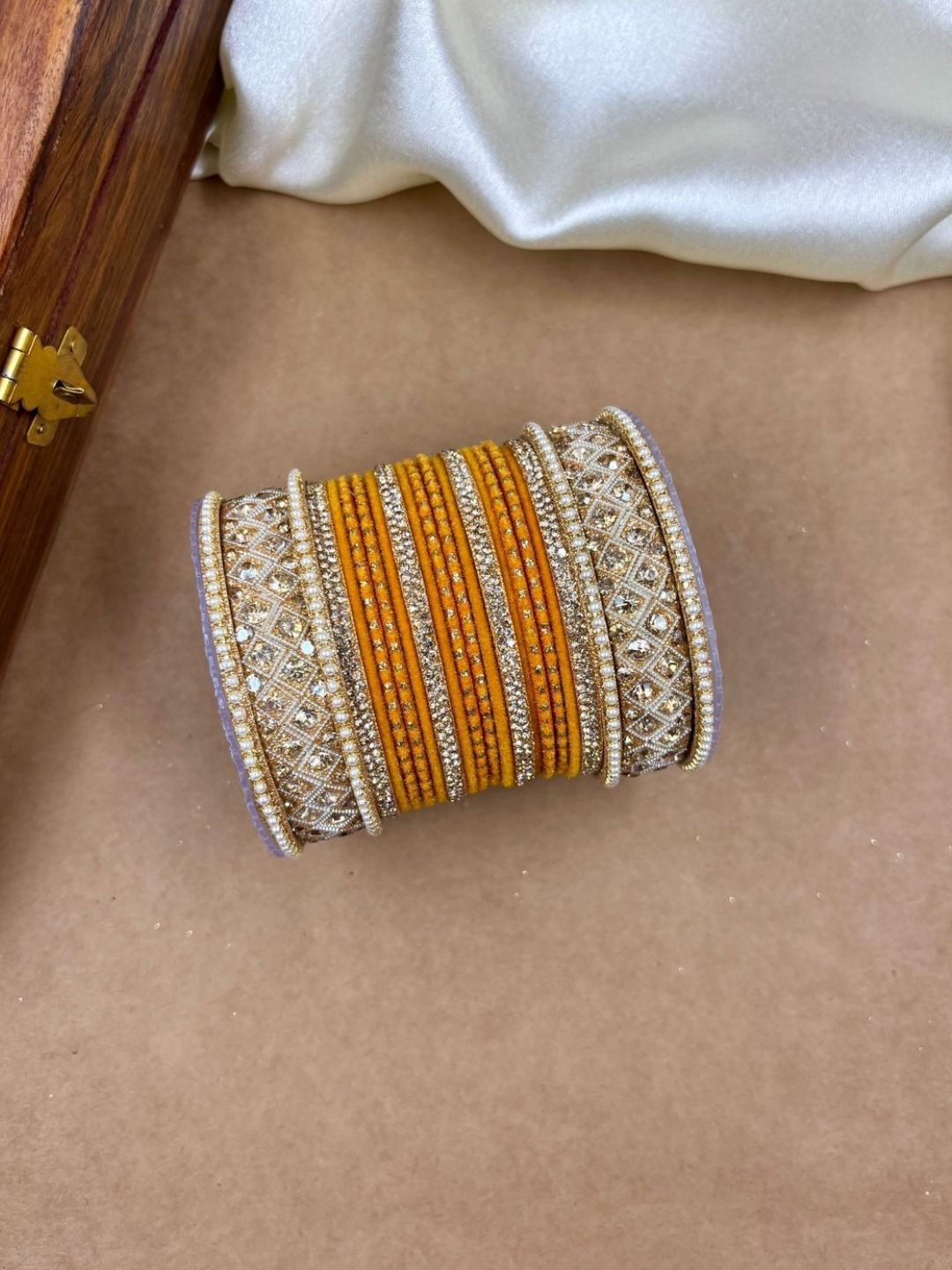 Ishhaara Traditional Fancy Cubic Zirconia Bangles