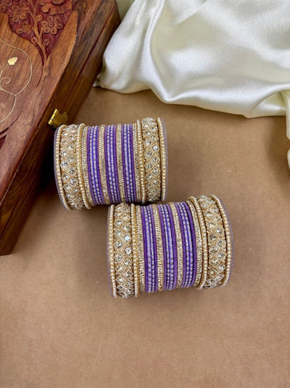 Ishhaara Traditional Fancy Cubic Zirconia Bangles