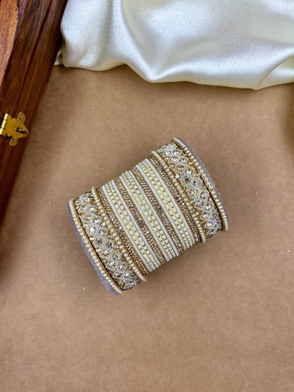 Ishhaara Traditional Fancy Cubic Zirconia Bangles