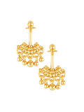 Ishhaara Traditional Gold Platted Bugdi Earrings