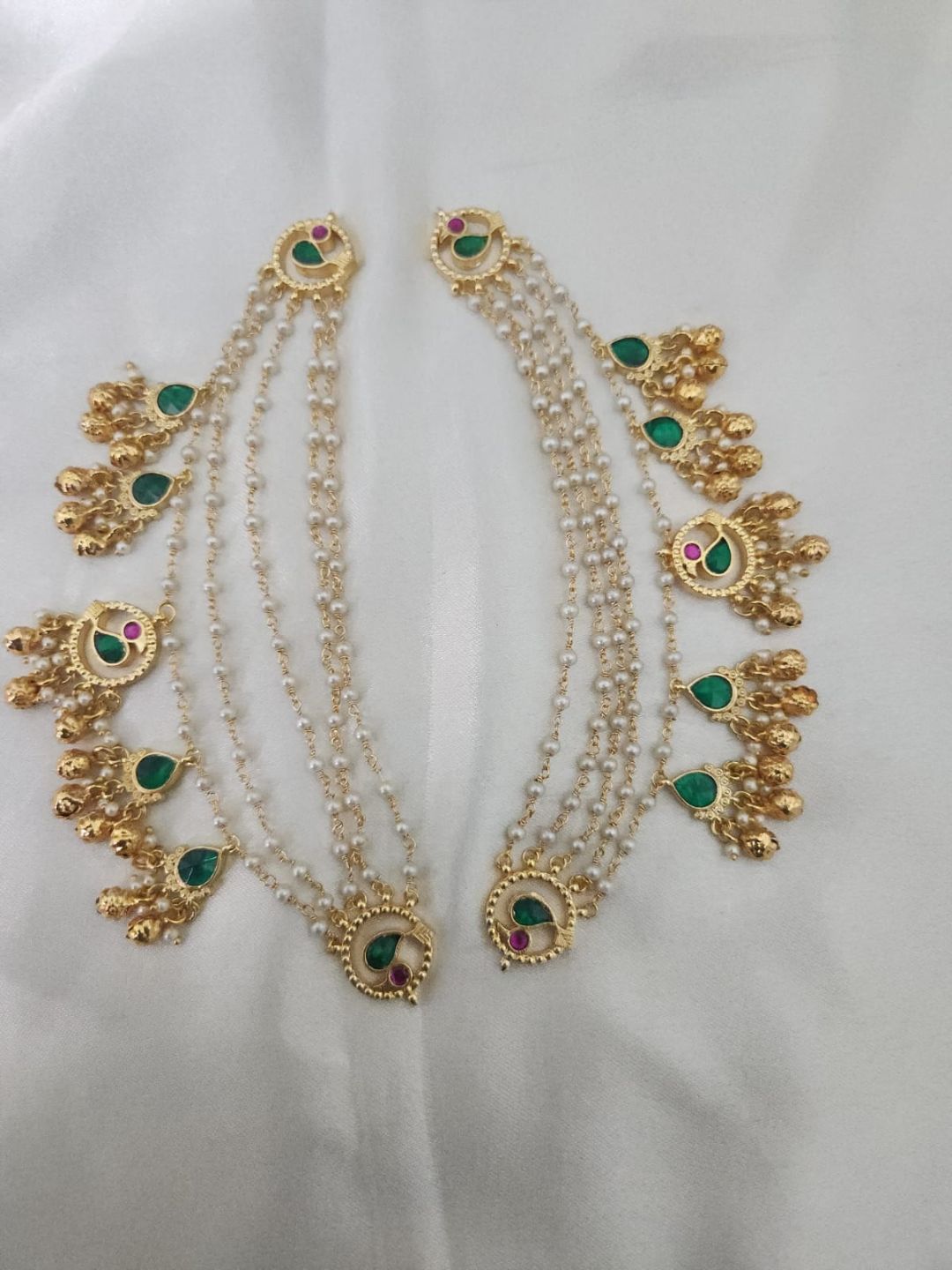 Ishhaara Traditional Handcrafted Ear Chains