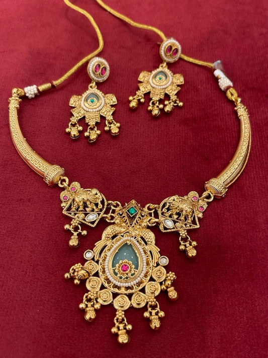 Ishhaara Traditional Heritage Necklace Set