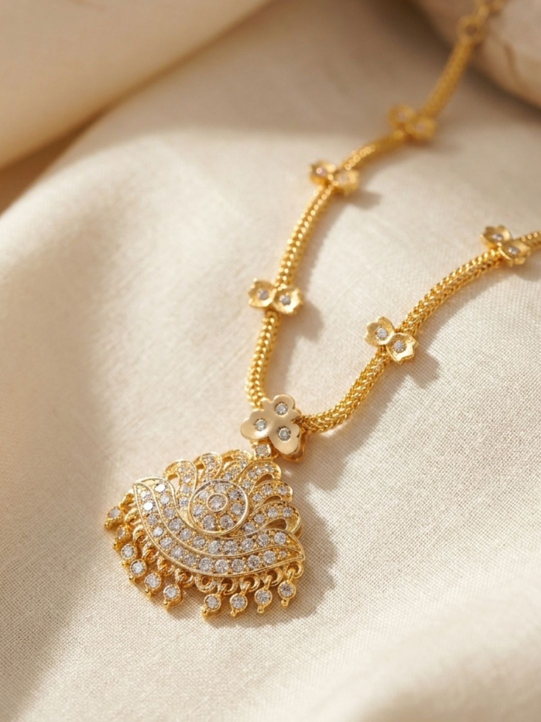Ishhaara Traditional Impon Attigai Necklace