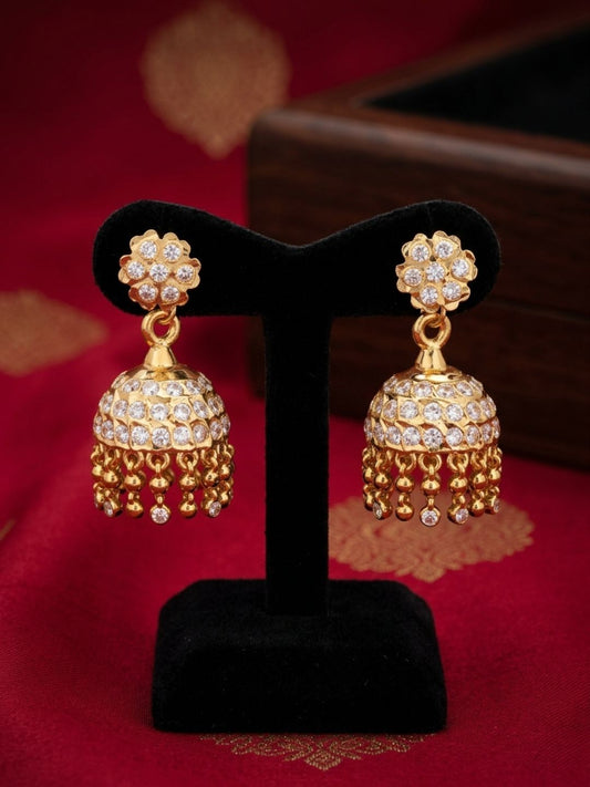 Ishhaara Traditional Jhumka Earrings