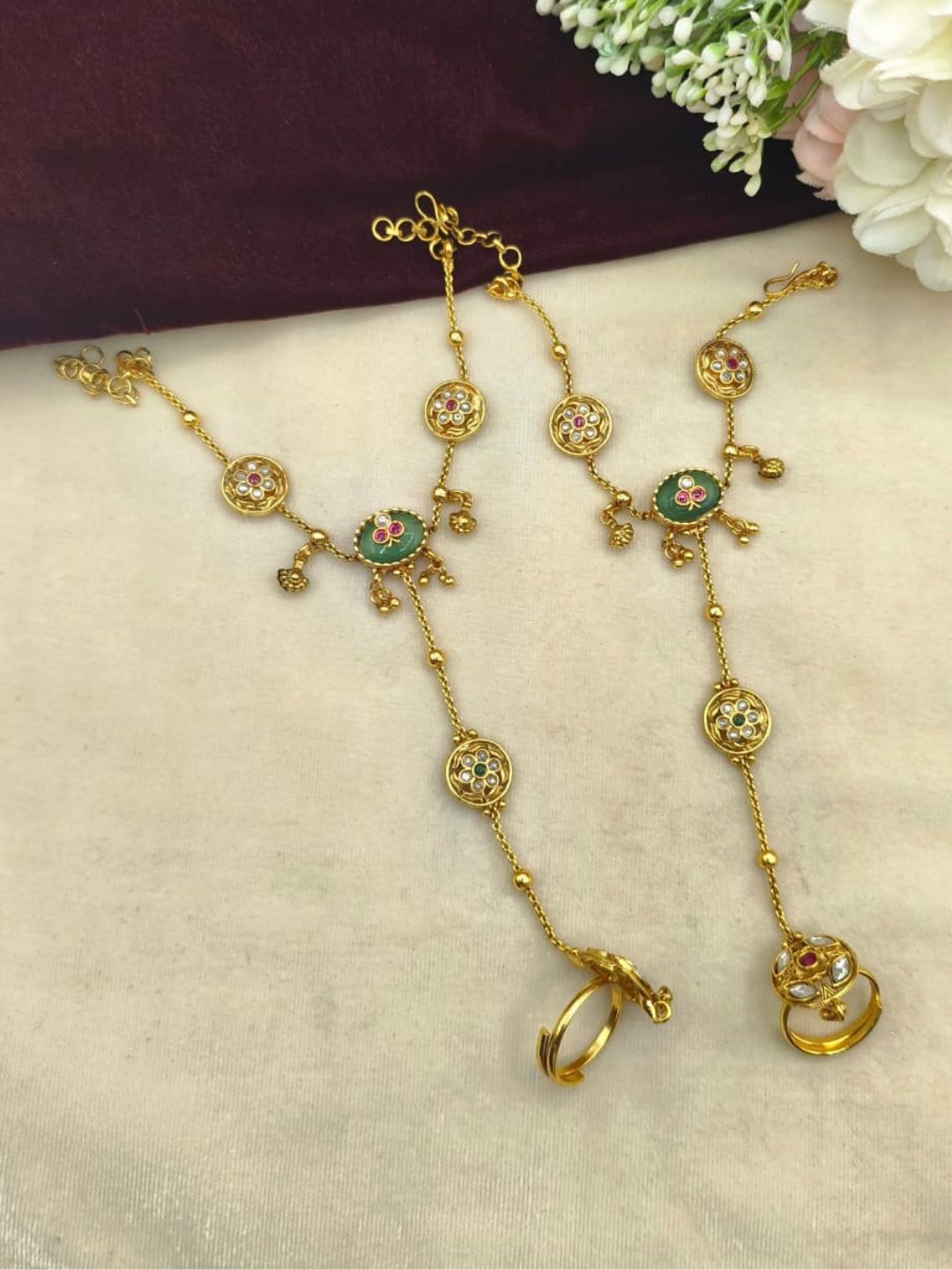 Ishhaara Traditional Kashmiri Hand Chains