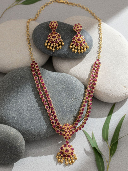 Ishhaara Traditional Layered Necklace
