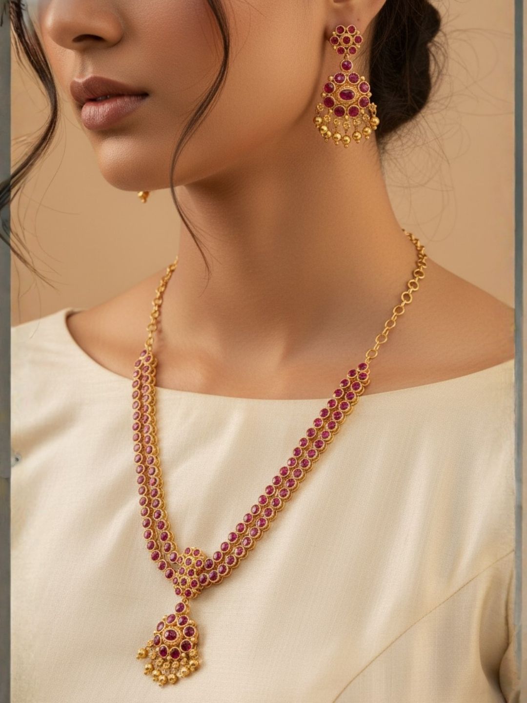 Ishhaara Traditional Layered Necklace