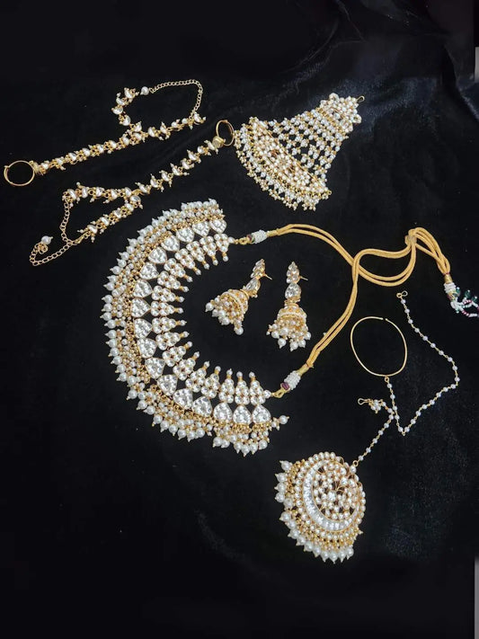 Ishhaara Traditional Patchi Kundan Studded Bridal Choker